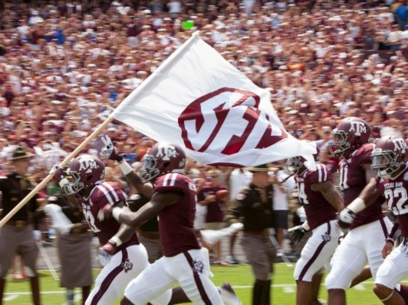 Texas A&M VS University of Texas 